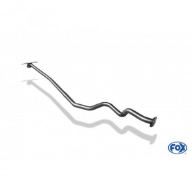 Tube de suppression de silencieux avant inox pour SUZUKI SWIFT IV