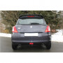 Silencieux arrière duplex inox 1x90mm type 25 pour SUZUKI SWIFT IV 4x4