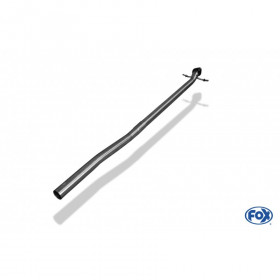 Stainless front silencer removal tube for SUZUKI SWIFT IV 4x4