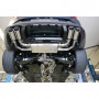 Complete catback with duplex rear silencer (with 2 electronic valves) stainless 2x106x71mm type 32 for CUPRA FORMENTOR 4x4