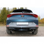 Complete catback with duplex rear silencer (with 2 electronic valves) stainless 2x100/90mm type 25 for CUPRA FORMENTOR 4x4