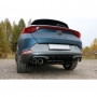 Catback complet avec silencieux arrière duplex (avec 2 valves électronique) inox 2x100/90mm type 25 pour CUPRA FORMENTOR 4x4