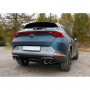Catback complet avec silencieux arrière duplex (avec 2 valves électronique) inox 2x100/90mm type 25 pour CUPRA FORMENTOR 4x4