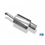 1x135x80mm stainless steel silent for TOYOTA COROLLA TYPE E12
