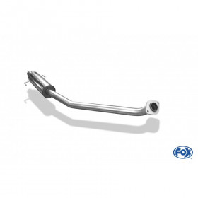 Silencieux avant inox pour TOYOTA COROLLA TYPE E12