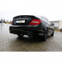 Silent rear duplex stainless steel 1x115x85mm type 32 for MERCEDES CLASSE C TYPE W204/S204 FOR PACK AMG