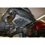 Silent rear duplex stainless steel 1x115x85mm type 32 for MERCEDES CLASSE C TYPE W204/S204 FOR PACK AMG