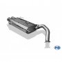 Silencieux arrière inox 2x90mm type 22 pour TOYOTA CELICA TYPE T20