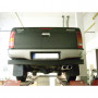 2x93x79mm type 71 stainless car exhaust system for TOYOTA HILUX III KUN25 DOUBLE CAP