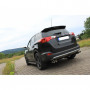2x80mm type 17 stainless steel exhaust system for TOYOTA RAV 4 IV