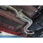 Stainless catalyst/silent connection tube for TOYOTA YARIS TS TYPE XP9F