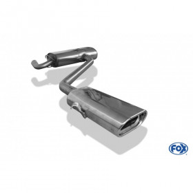 1x135x80mm type 53 stainless steel silent for TRABANT BERLINE/KOMBI