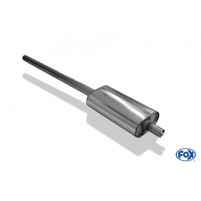 Silencieux avant inox pour TRABANT BERLINE/KOMBI