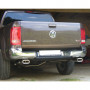 Silent rear duplex stainless steel 1x160x80mm type 53 for VOLSWAGEN AMAROK 4x4 (no step)