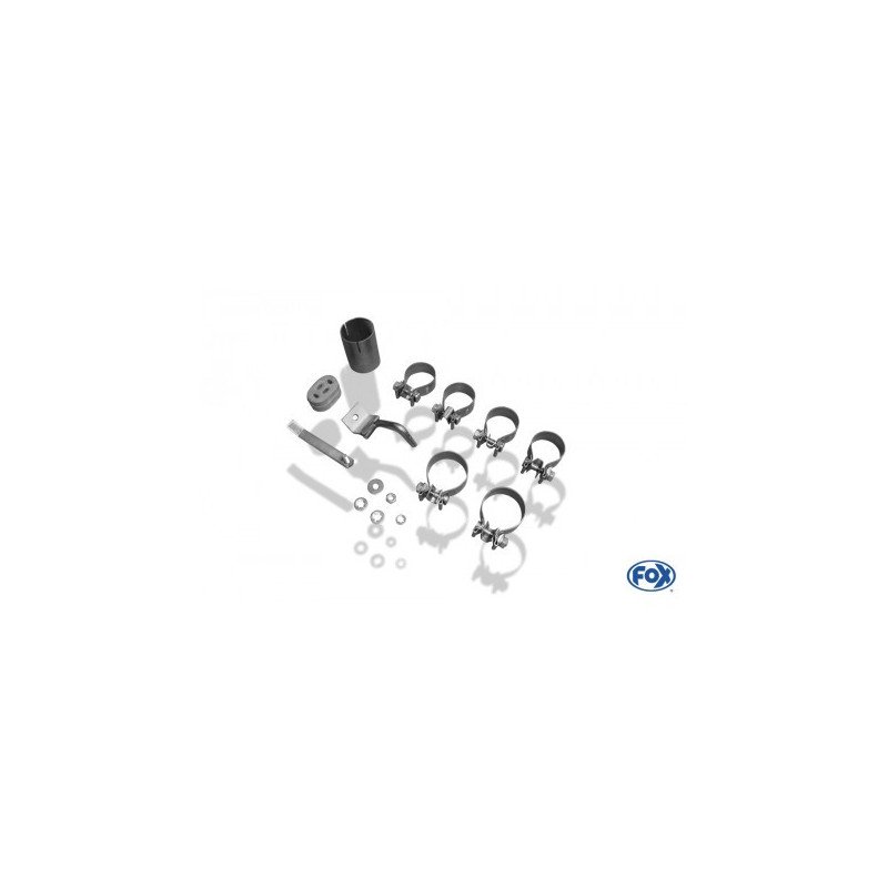 Silencieux Arrière Complet Pour Volvo S60 (2001) 2.0 à 2.5 D - Neuf Avec Kit Assemblage - Fabriqué En Pologne