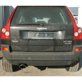 Silencieux arrière inox 115x85mm type 33 pour VOLVO XC90 (Non facelift)