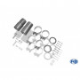 Silencieux arrière duplex inox 1x115x85mm type 38 pour VOLKSWAGEN BEETLE TYPE 16/5C (coupé/cabriolet)