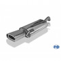 Silencieux arrière duplex inox 1x135x80mm type 53 pour VOLSWAGEN BEETLE TYPE 1C/9C/1Y