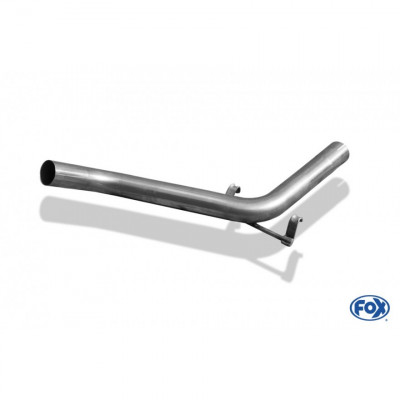 Silencieux arrière duplex inox 1x135x80mm type 53 pour VOLSWAGEN BEETLE TYPE 1C/9C/1Y