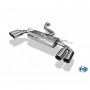 Silent stainless steel rear 2x80mm type 16 for SEAT ATECA 4x4 TYPE 5FP
