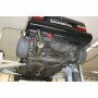 2x80mm stainless steel silent for SEAT LEON TYPE 5F