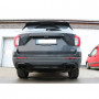 Silencieux arrière duplex inox 2x90mm type 25 (émaillé noir) pour FORD EXPLORER TYPE WUJ (Hybride)