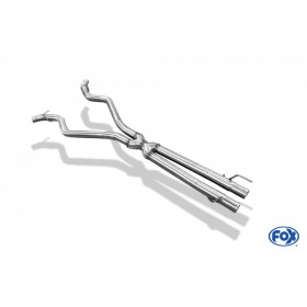 X-Pipe - Tube de suppression de silencieux avant inox pour FORD EXPLORER TYPE WUJ (Hybride)