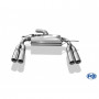 Silencieux arrière duplex inox 2x80mm type 13 pour VOLKSWAGEN EOS TYPE 1F (non Facelift)