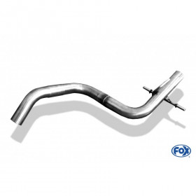 Tube de suppression de silencieux intermédiaire inox pour VOLKSWAGEN GOLF CABRIOLET MK4