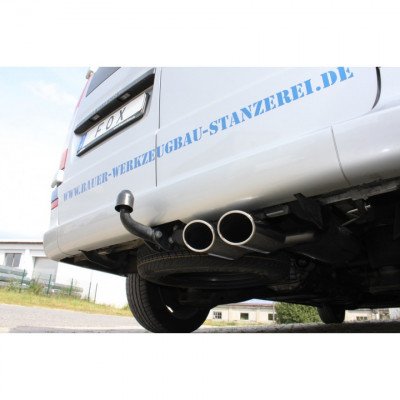 Silencieux Arrière Complet Pour Mercedes Vito 638 2.0 2.3 (1996-2003) - Neuf, Kit Assemblage
