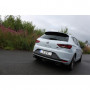 Silent rear duplex stainless steel 2x80mm type 25 for SEAT LEON CUPRA TYPE 5F