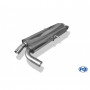 Silent stainless steel front for BMW X5 TYPE E53