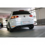 Silencieux arrière duplex inox 1x160x90mm type 38 pour VOLKSWAGEN GOLF MK7