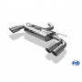 Silencieux arrière duplex inox 1x160x90mm type 38 pour VOLKSWAGEN GOLF MK7