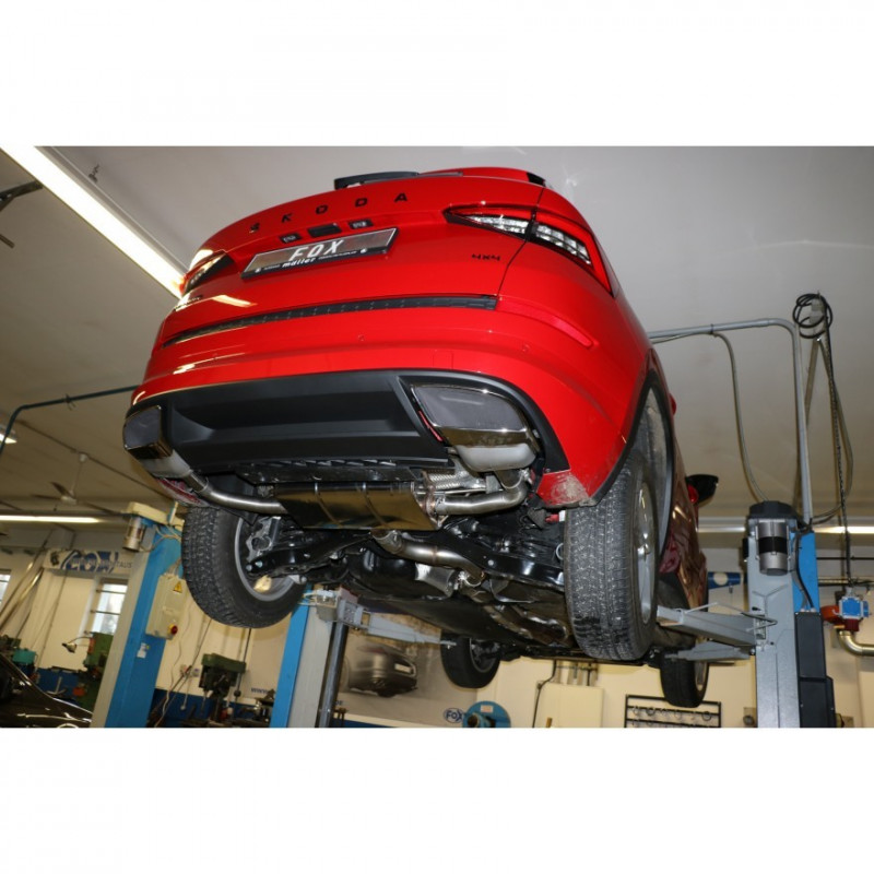 Système D'échappement Acoustique Active Skoda Kodiaq VRS TSI 2021-2022