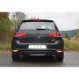 Silencieux arrière duplex inox 1x100mm type 16 pour VOLKSWAGEN GOLF GTI MK7