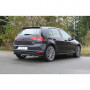 Silencieux arrière duplex inox 1x100mm type 16 pour VOLKSWAGEN GOLF GTI MK7