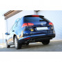 Silencieux arrière duplex inox 1x145x65mm type 59 pour VOLKSWAGEN GOLF VARIANT 4-MOTION MK7