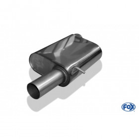 Silencieux avant inox pour VOLKSWAGEN GOLF VARIANT R 4-MOTION MK7