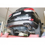 Silent rear duplex stainless steel 1x129x106mm type 32 for JEEP GRAND CHEROKEE TYPE WK