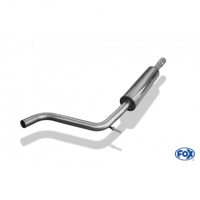 Silencieux avant inox pour VOLKSWAGEN LUPO TYPE 6X