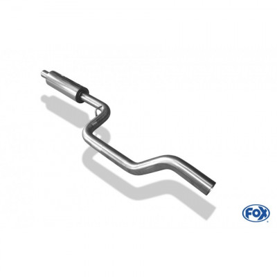 Silencieux avant inox pour VOLKSWAGEN PASSAT TYPE 3C/3C CC