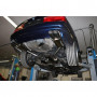 Silencieux arrière duplex inox 2x93x79mm type 70 pour BMW 850i TYPE E31