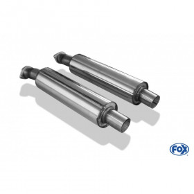 Silencieux avant inox pour BMW 850i TYPE E31