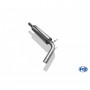 Silencieux avant inox pour VOLKSWAGEN POLO TYPE 6R