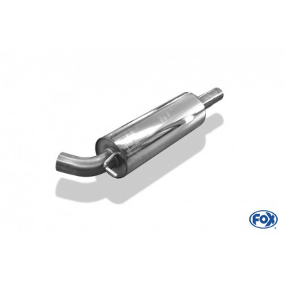 Silencieux avant inox pour VOLKSWAGEN POLO GT/GTI TYPE 6R