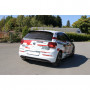 Silencieux arrière inox 2x90mm type 16 pour VOLKSWAGEN POLO GTI TYPE AW1