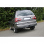 Silencieux arrière inox 2x80mm type 64 pour VOLKSWAGEN SHARAN TYPE 7M