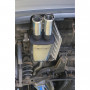 Silencieux arrière inox 2x80mm type 64 pour VOLKSWAGEN SHARAN TYPE 7M