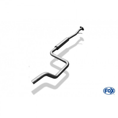 Silencieux avant inox pour FORD STREET KA